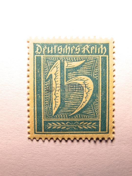 邮票,德国,银币