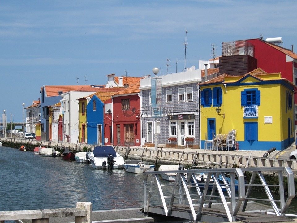 avairo,葡萄牙,渔民的房子