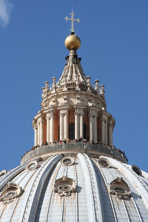 梵蒂冈,圣彼得大教堂,圆顶