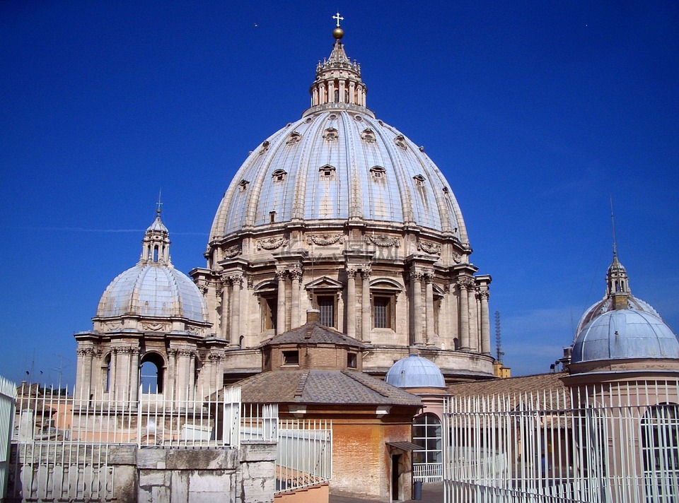 罗马,梵蒂冈,圣彼得大教堂