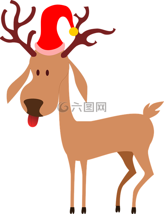 驯鹿,圣诞老人,圣诞节