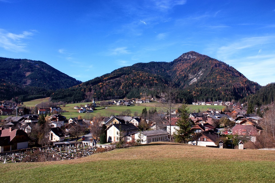 weißbach,奥地利,山