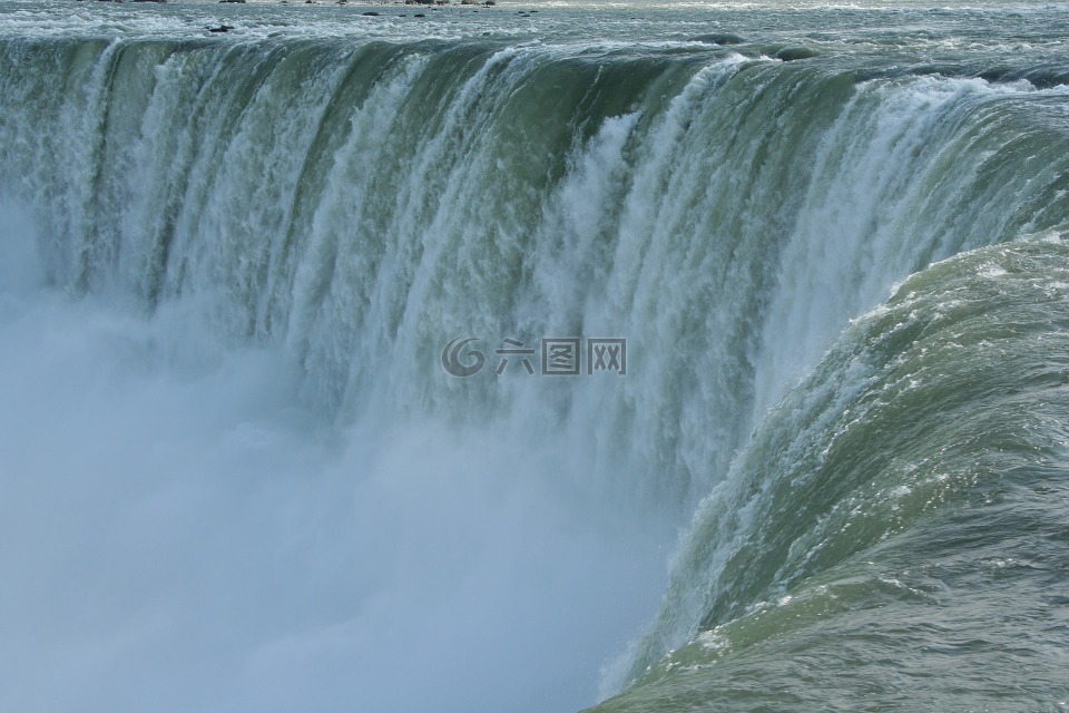 尼加拉瀑布,加拿大,马蹄铁