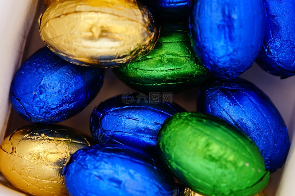 复活节彩蛋,蛋,巧克力蛋