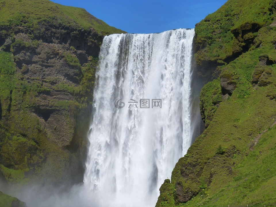 冰岛,斯科加瀑布,比拉