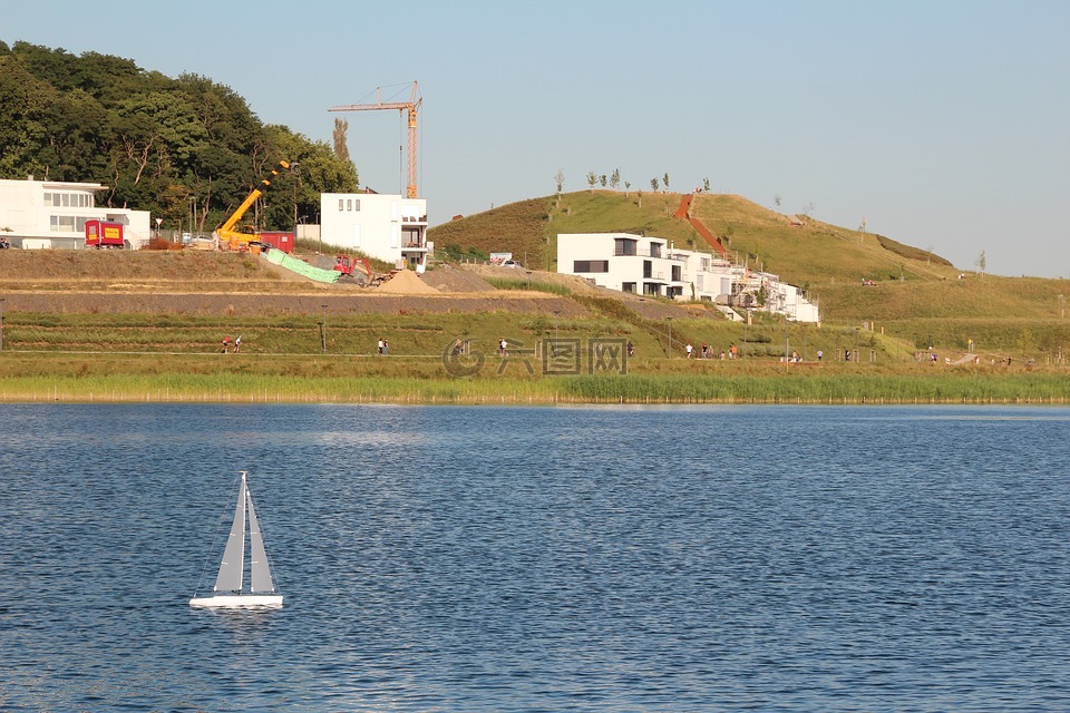 凤凰湖,模型船,kaiserberg