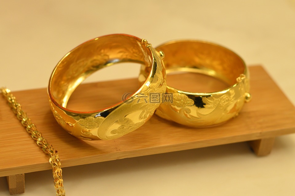 婚禮,金器,金鐲