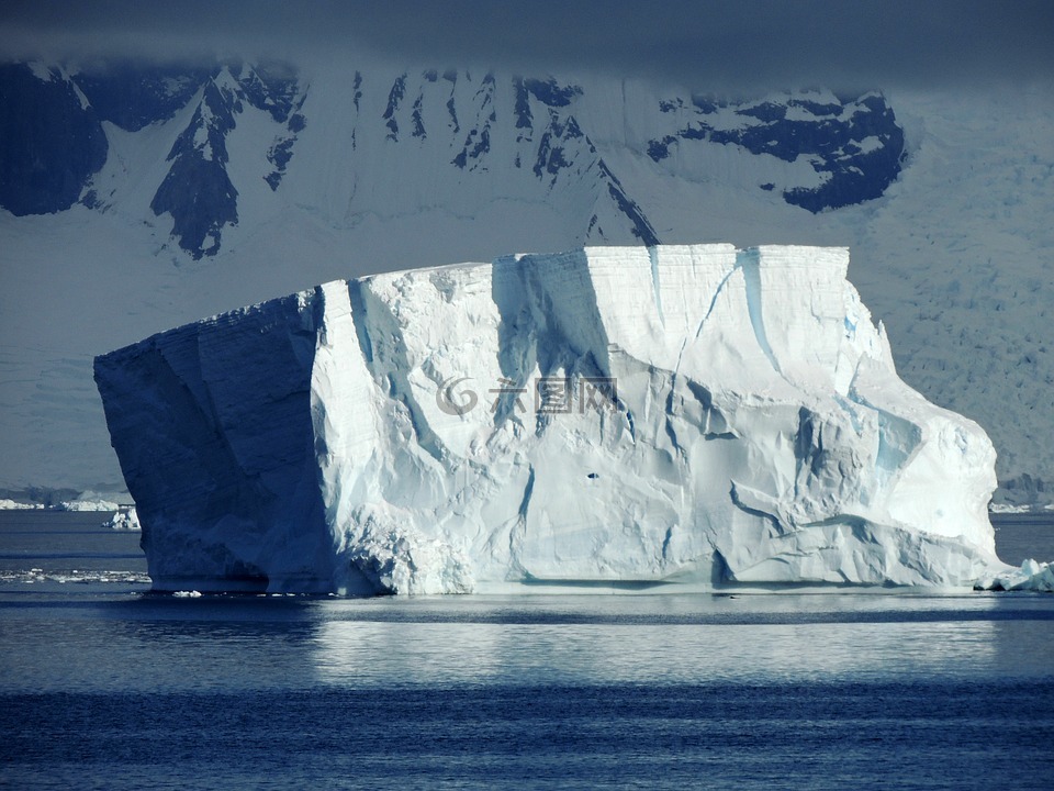 冰山,en,南极洲