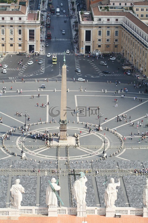 圣马克广场,罗马,意大利
