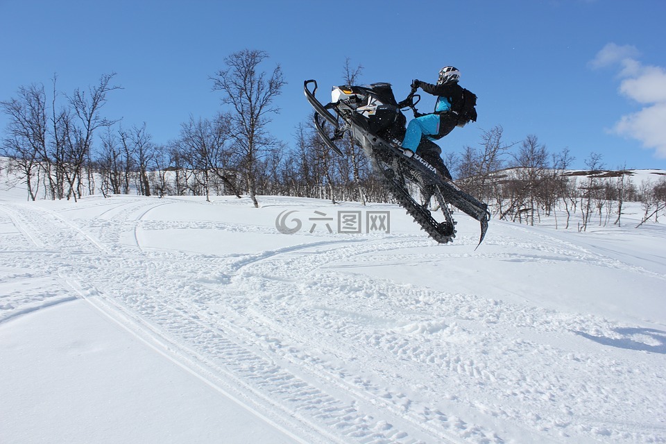 滑板车,雪地车,希望