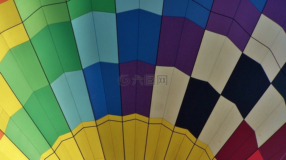 热气球,颜色,旅行