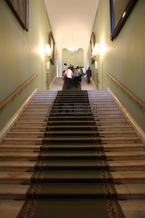 特列季亚科夫,画廊,楼梯