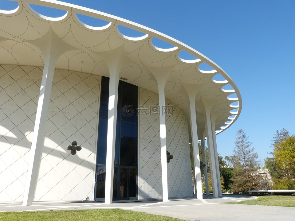 贝克曼礼堂,加州理工学院,礼堂