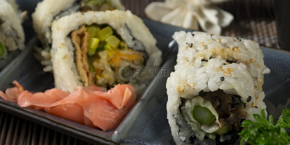 寿司,食品,日本