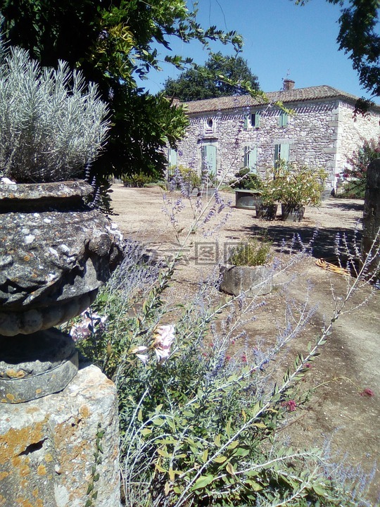 花园,sardy,多尔多涅省