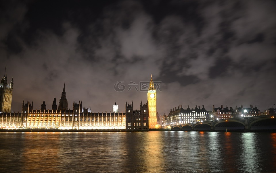 大笨钟,议会,伦敦