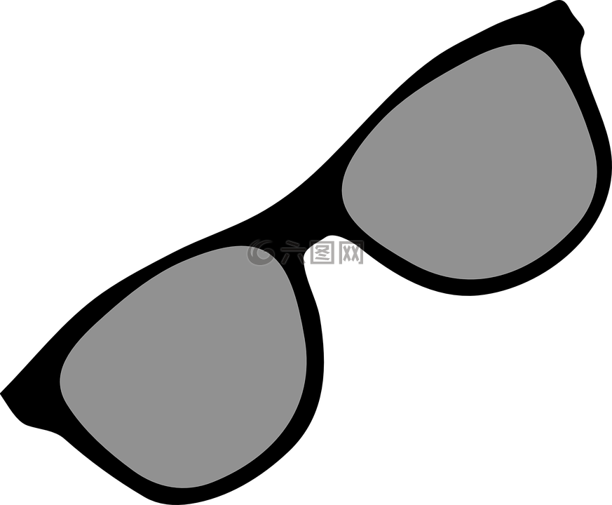 太阳镜,阴影,雷朋