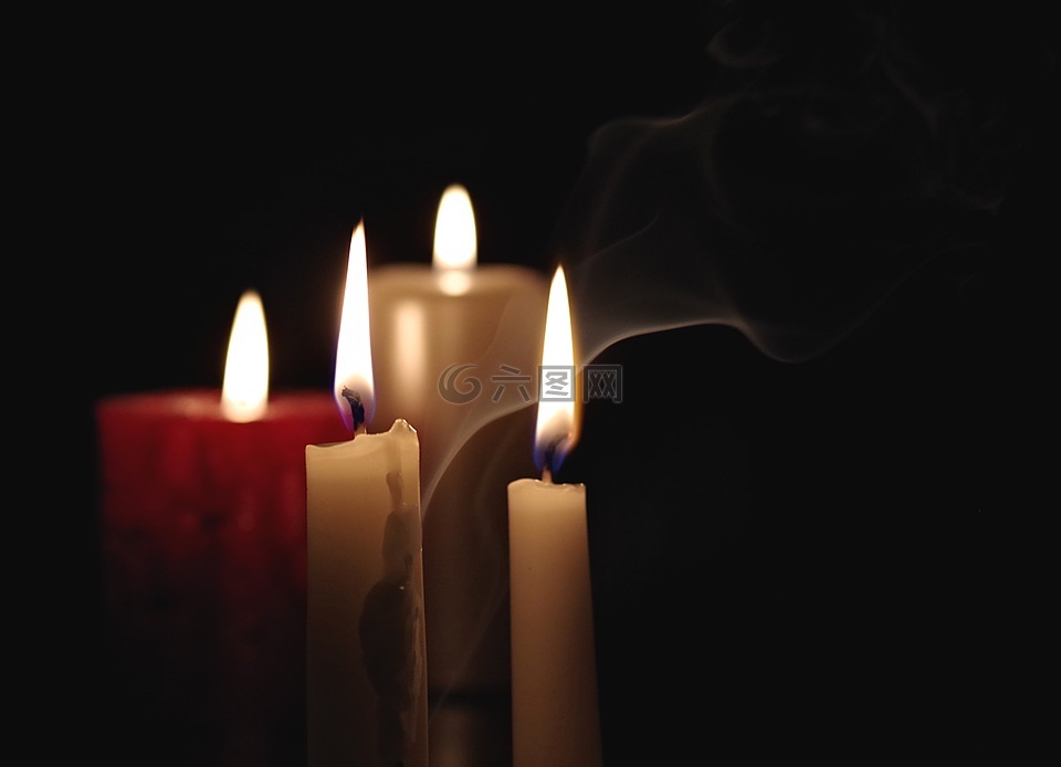 蜡烛,火焰,记忆