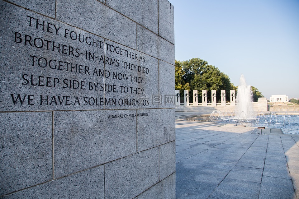 二次世界大战纪念馆,华盛顿特区,第二次世界大战