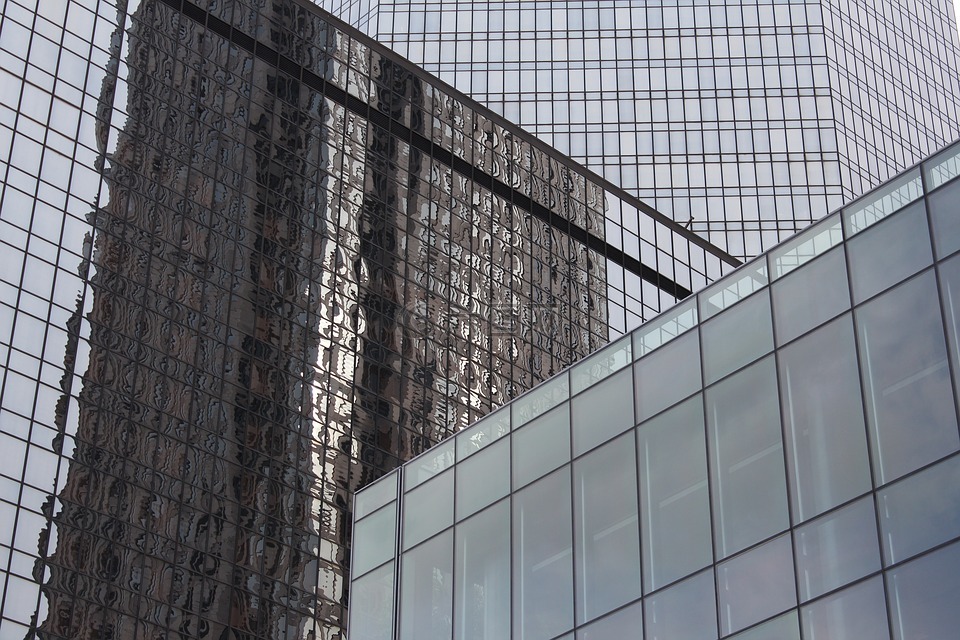 玻璃,玻璃,建筑物