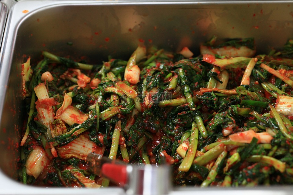 泡菜的照片,食品摄影,韩国食品