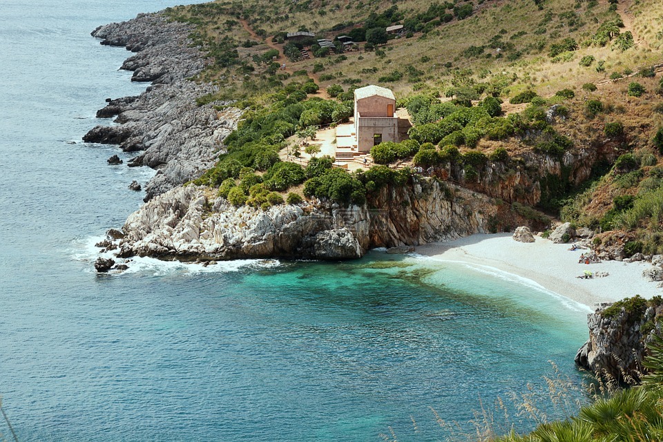 西西里岛,景观,海