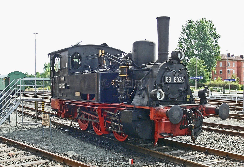 蒸汽机车,上部 franconia,机车博物馆