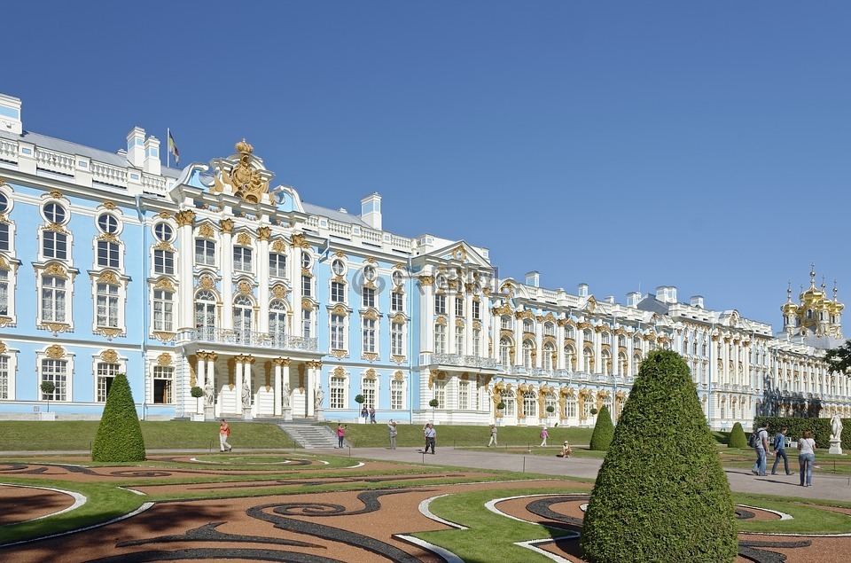 圣 · 彼得堡,凯瑟琳的宫殿,架构