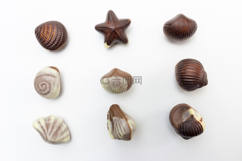 数字,糕饼,巧克力