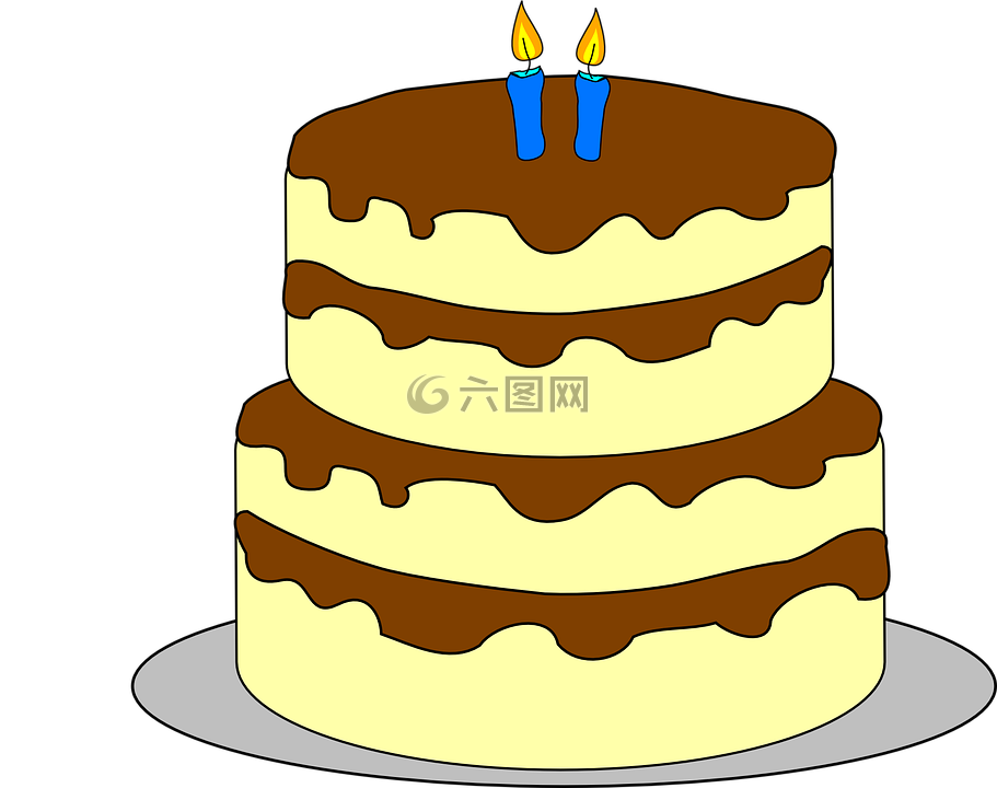 生日蛋糕,生日蜡烛,蛋糕