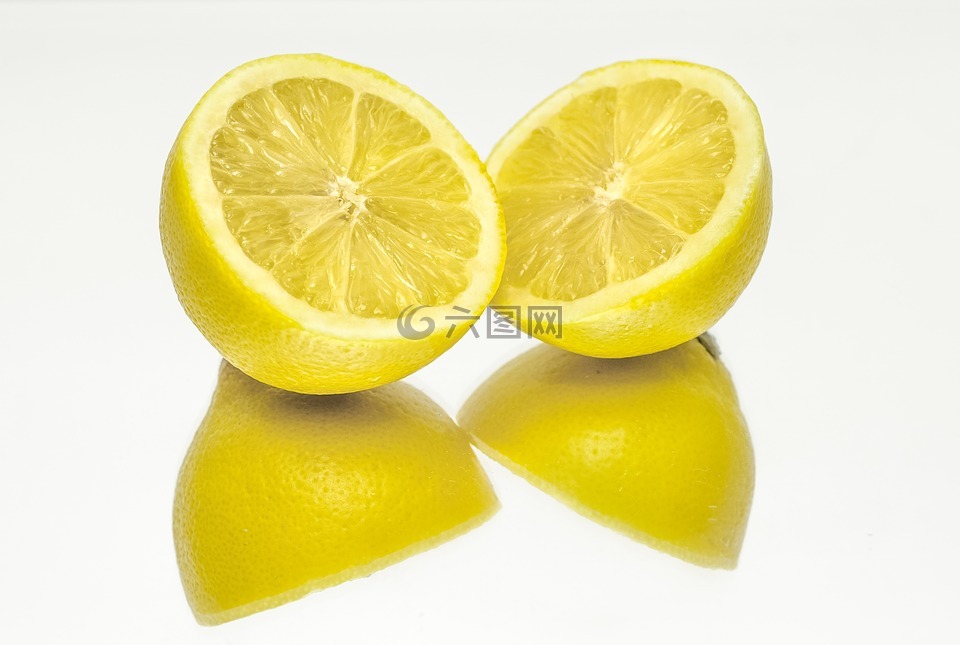 柠檬,黄色,柑橘