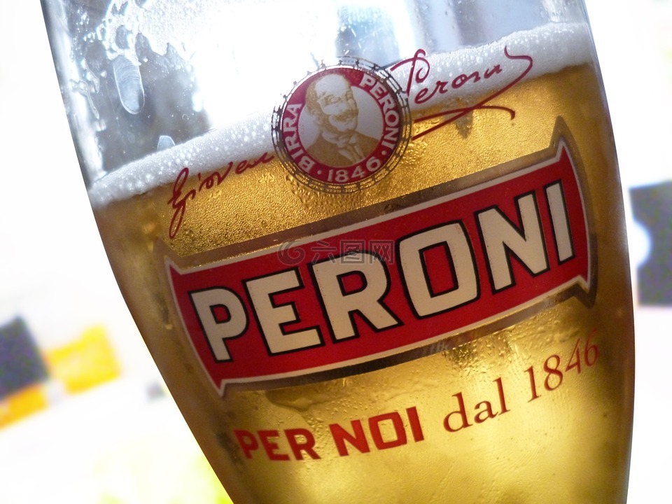 杯啤酒,意大利商标注册,新鲜的饮料