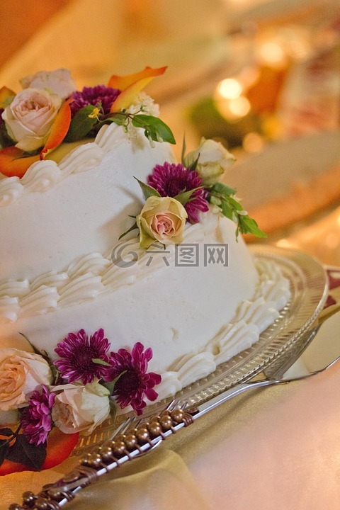 蛋糕,鲜花,庆典