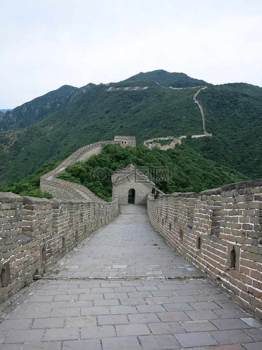 中国的长城,中国墙,慕田峪