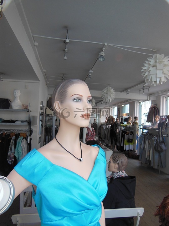 人体模特娃娃,时尚,时尚店