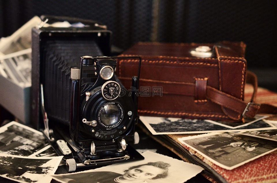 相机,老,古董