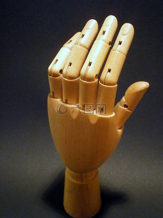 手指,手,木