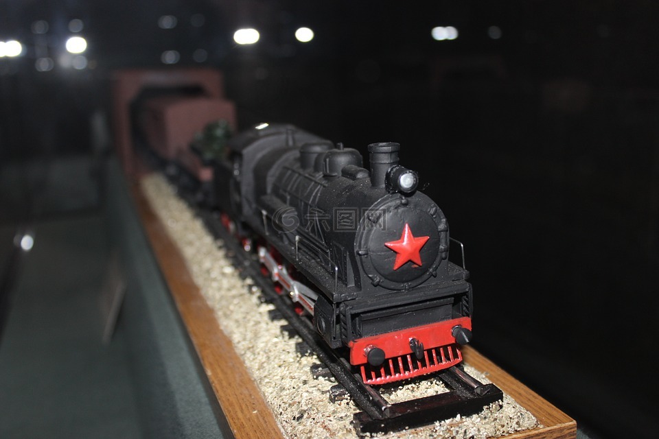 火车,模型,铁路