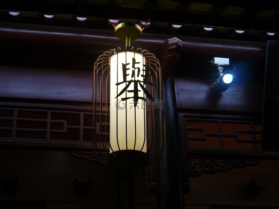 燈,燈籠,夜景