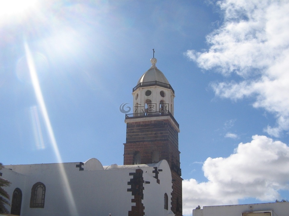 西班牙,兰萨罗特岛,教会