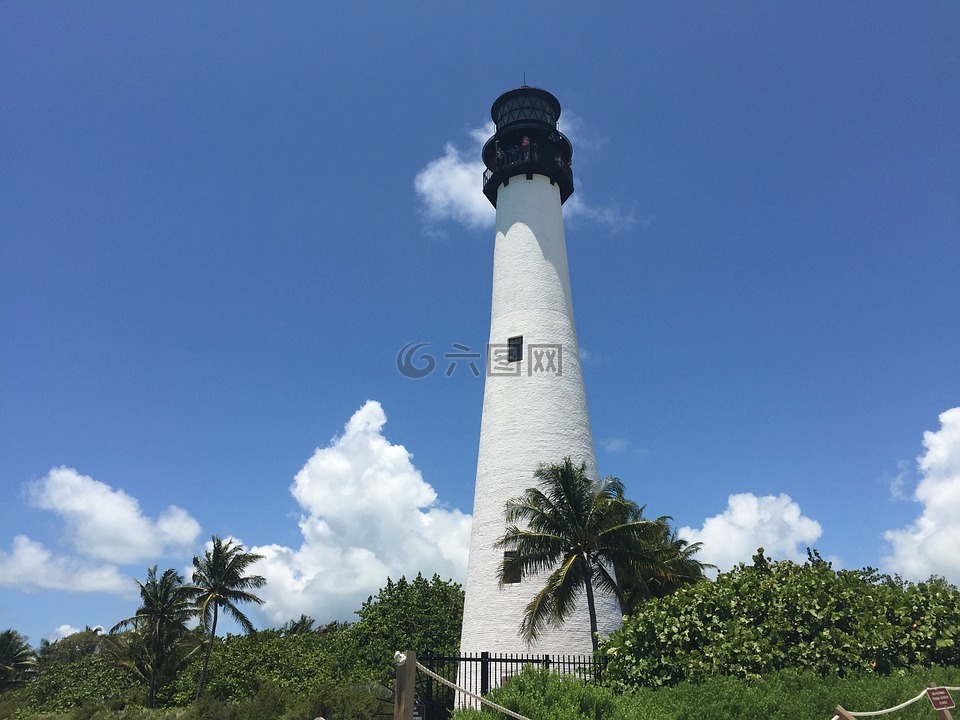 比斯坎灯塔,灯塔,迈阿密的灯塔