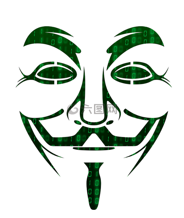 黑客,匿名面具,匿名