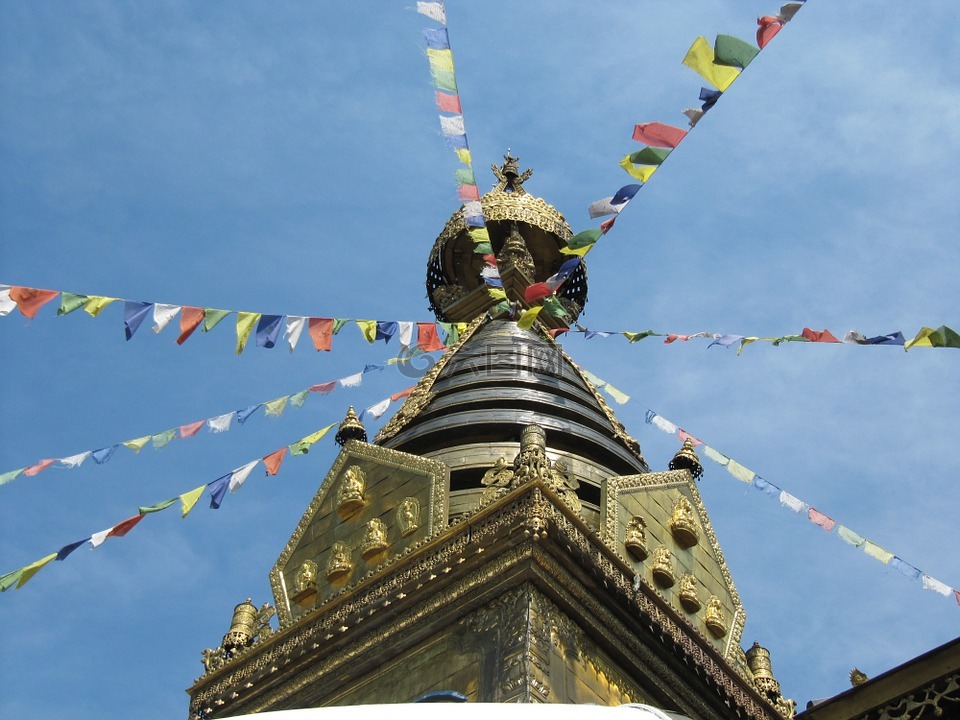 西藏,庙,佛教