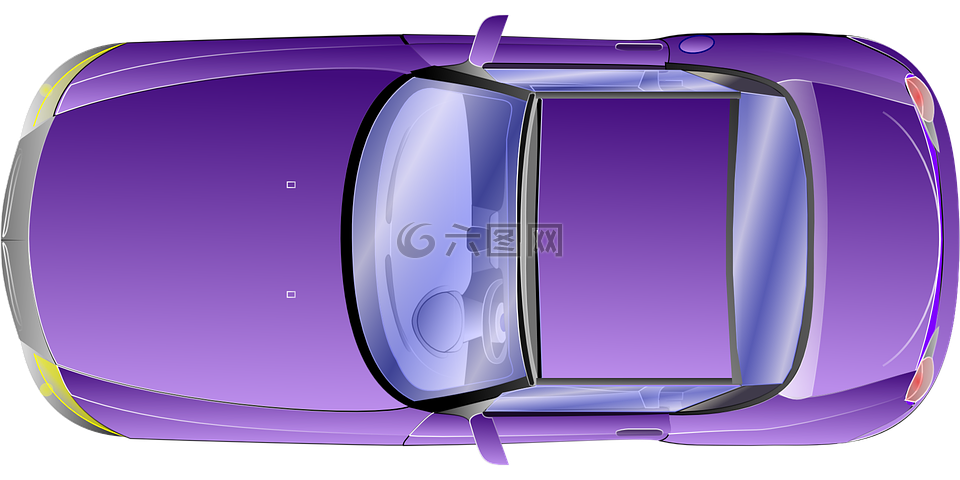 车,车辆,紫罗兰色