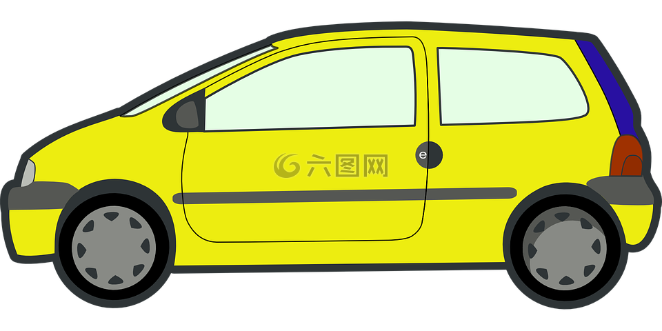 车,黄色,自动