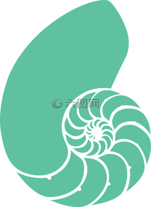 鹦鹉螺,蜗牛,史前