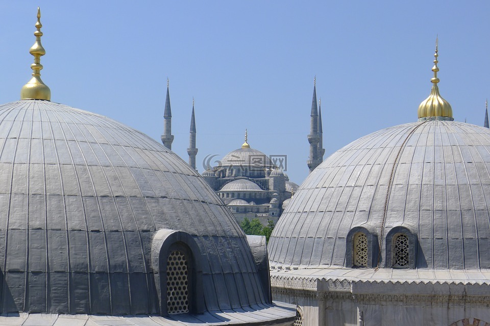 伊斯坦布尔,蓝色清真寺,清真寺