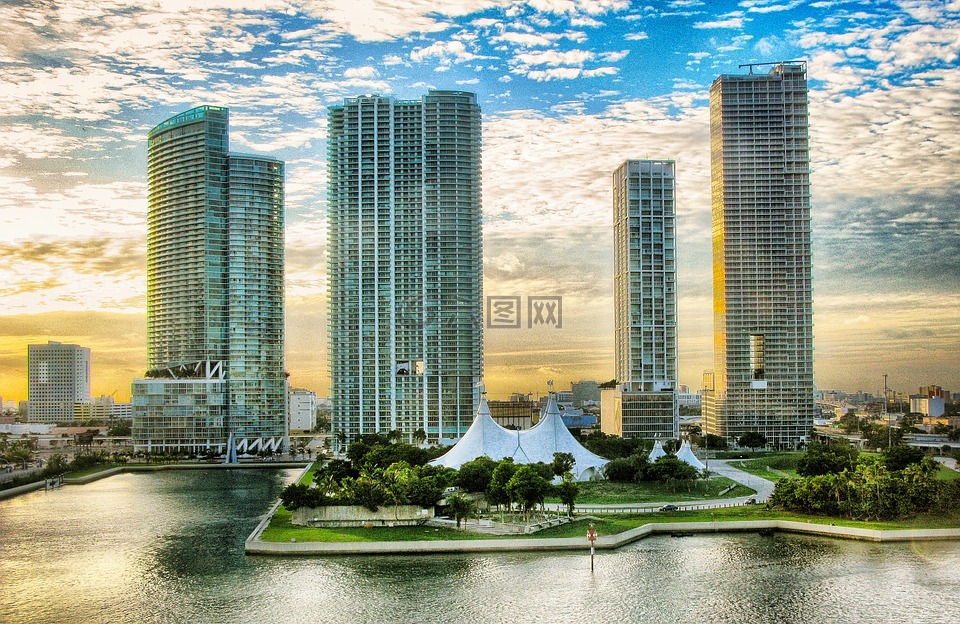 城市,迈阿密,体系结构