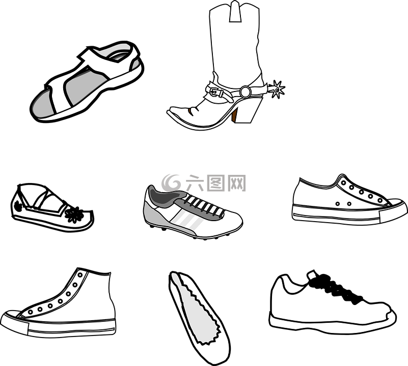 鞋类,鞋,运动鞋