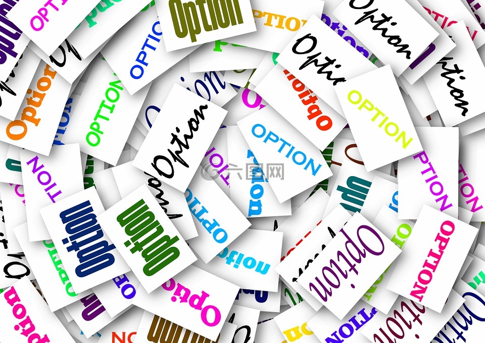 选项,许多,选择